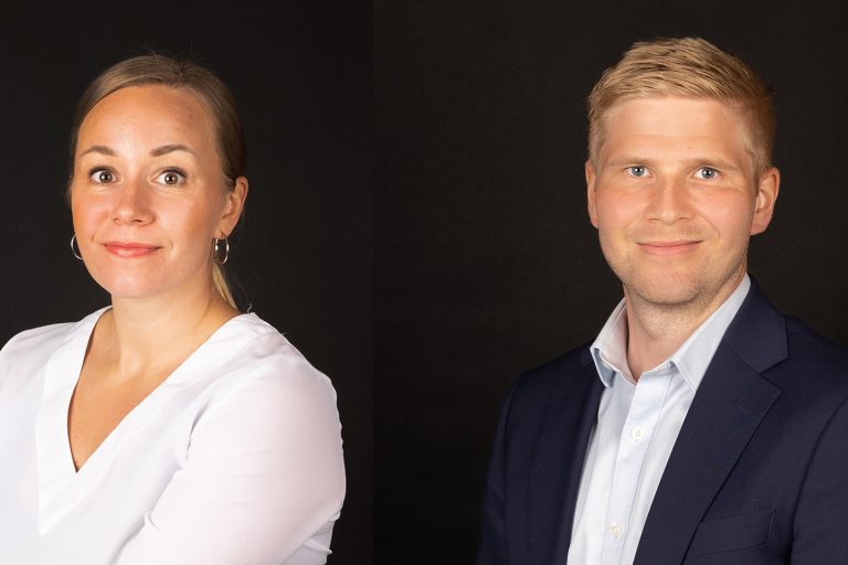 Piiroinen | Asiakkuuspäälliköt Anna Laitala ja Juho Nieminen